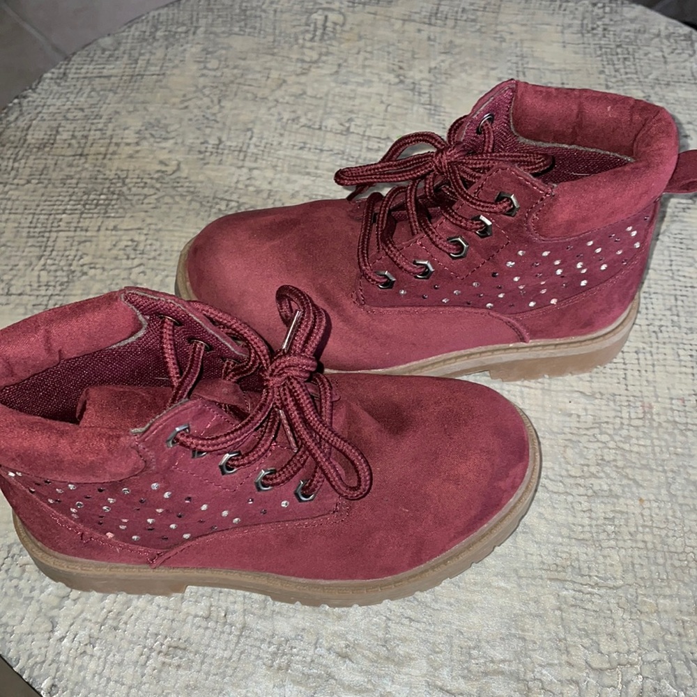 CRB girls fashion sneakers tennis shoes size 13